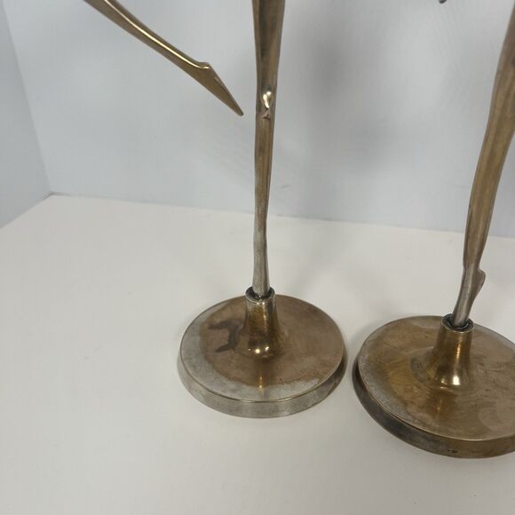 Ballerina Dancer Nude Sculpture Trio MCM Vintage‎ Metal Decor - Picture 3 of 12